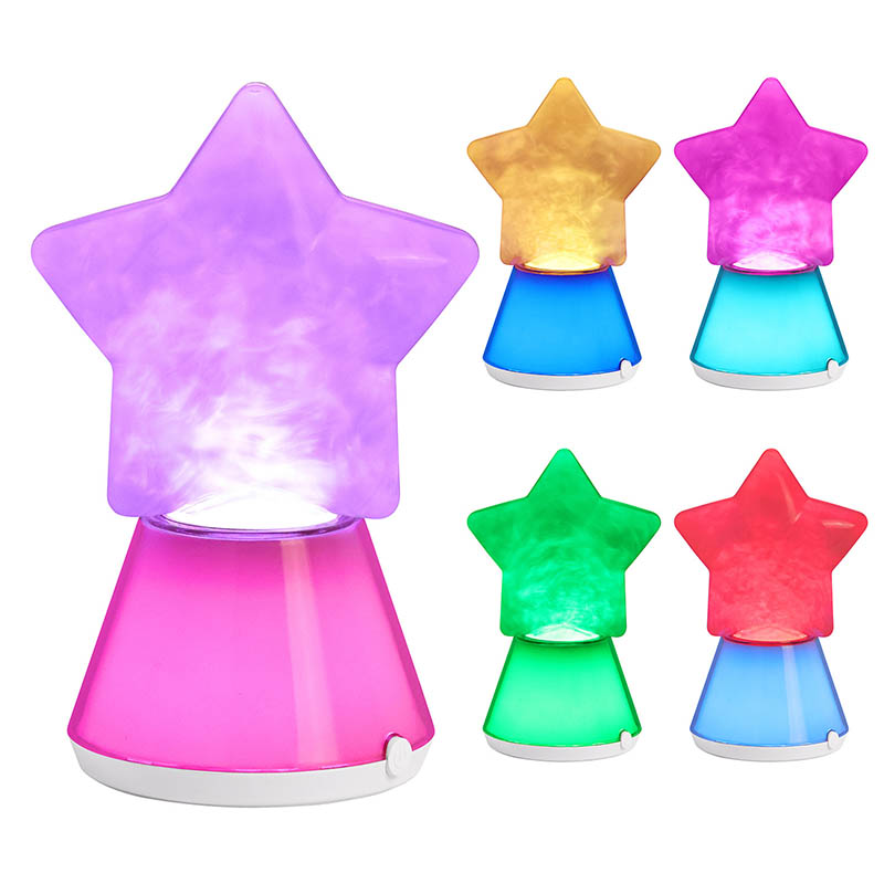 Hodeitsu RGB gaueko argia izar itzalarekin