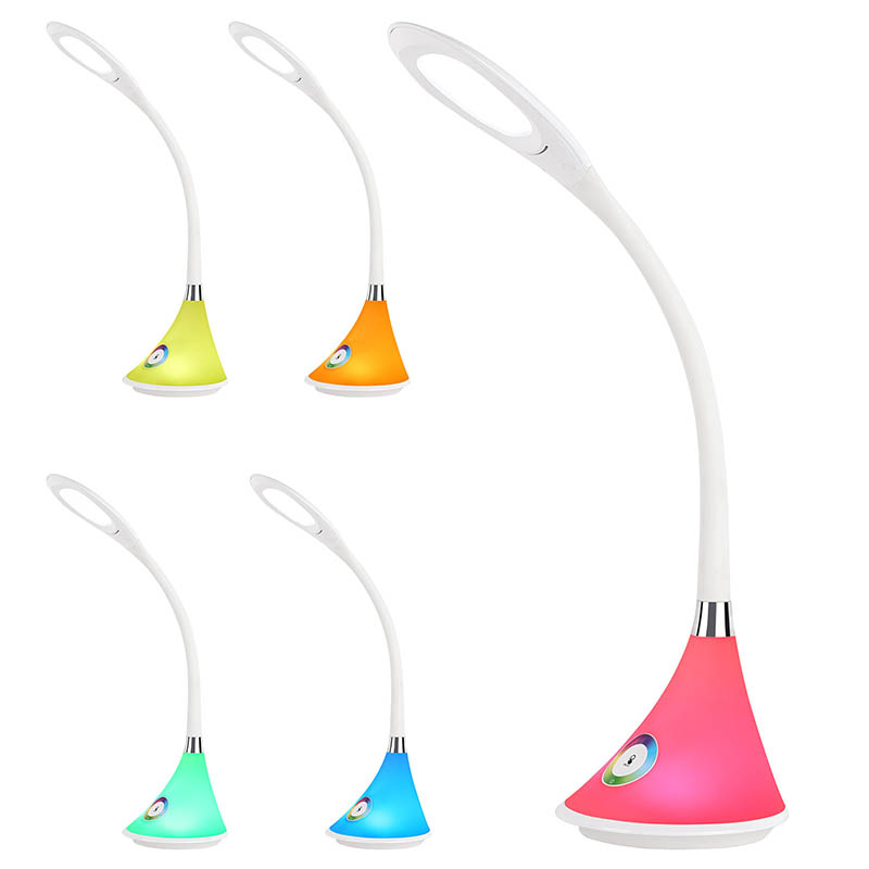 Dragonfly LED mahaigaineko lanpara RGB oinarriarekin