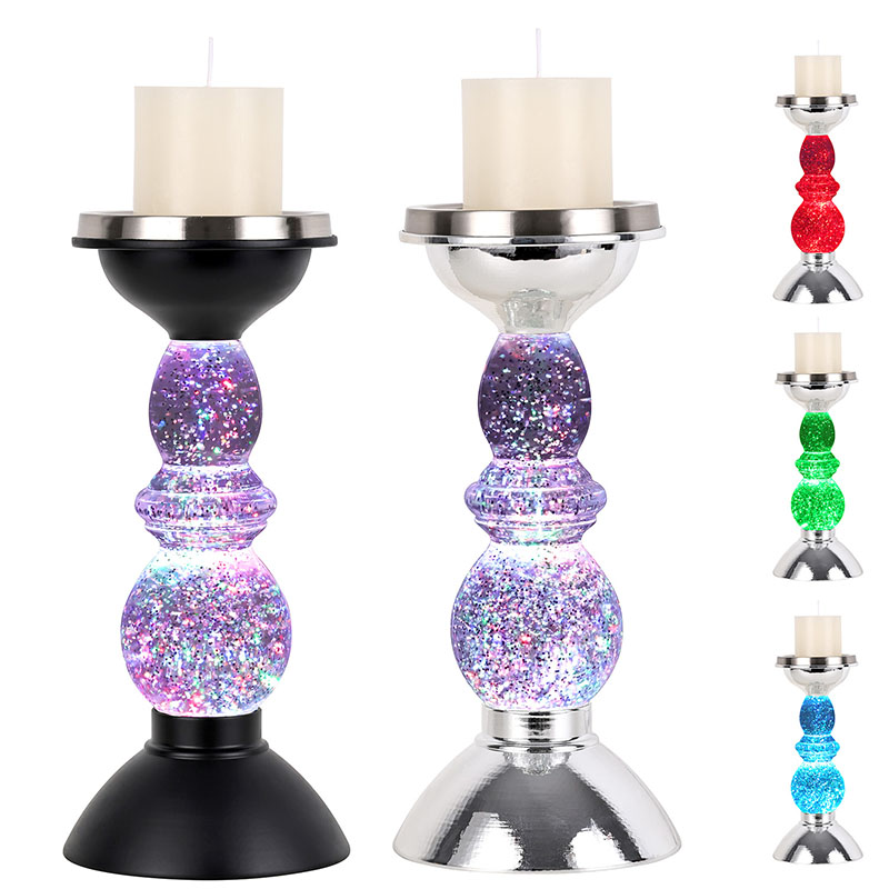 Europar estiloko dekorazio-kandela argia