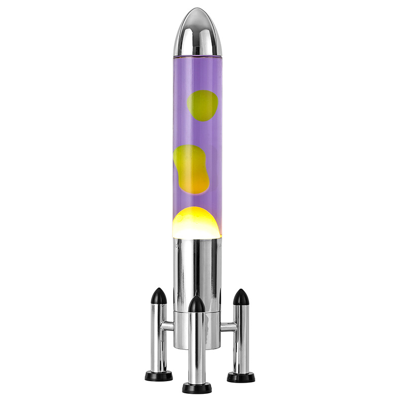 LED Lava lanpara handia suziriaren itzalarekin