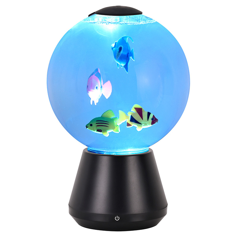 LED Arrain Globo Animaziodun Lanpara