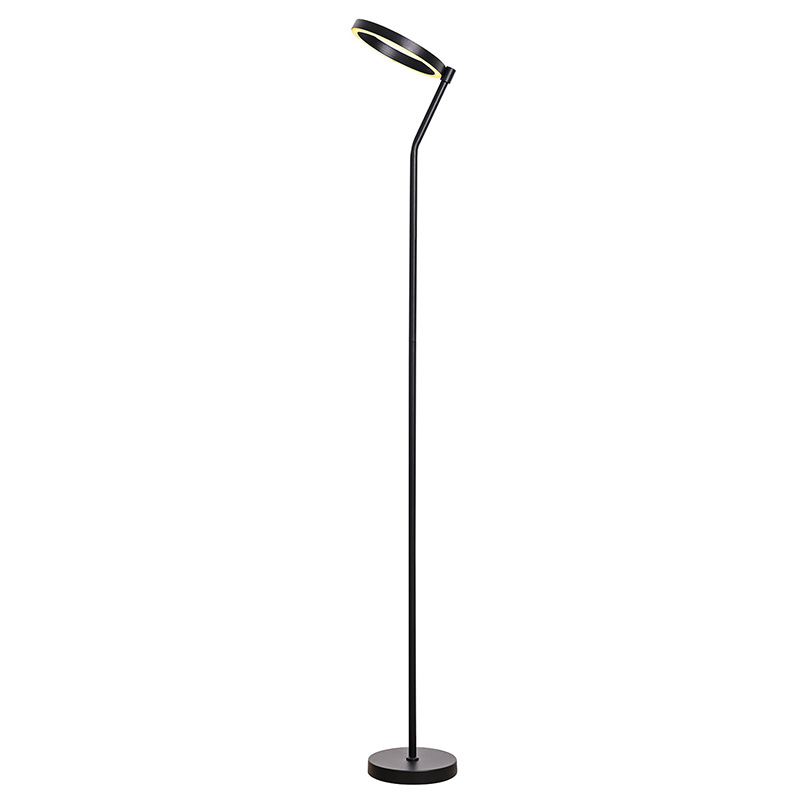 LED zoru-lanpara modernoa, kolore-tenperatura eta distira erregulagarriarekin