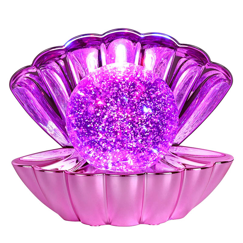 RGB maskor lanpara purpurina likidoarekin RGB maskor lanpara purpurina likidoarekin